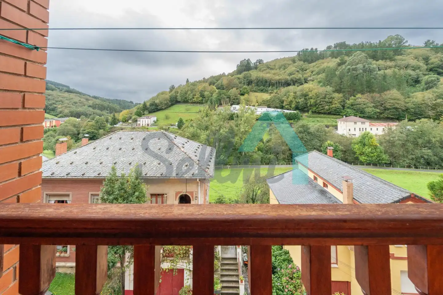 Balcony of Flat for sale in Allande  with Heating, Terrace and Storage room