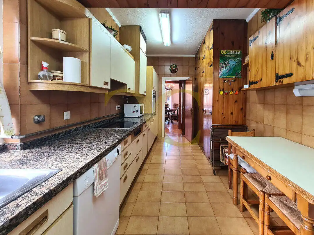 Kitchen of Flat for sale in Gijón   with Heating and Terrace