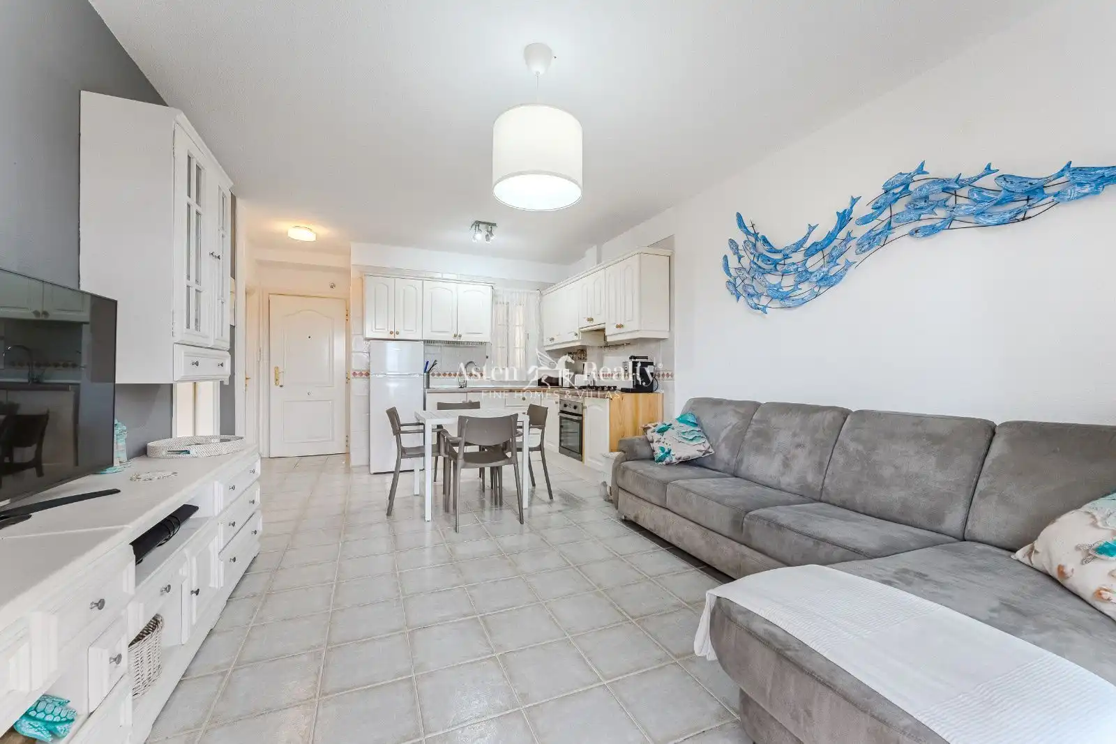 Sala de estar de Apartamento en venta en Arona con Aire acondicionado, Jardín privado y Terraza