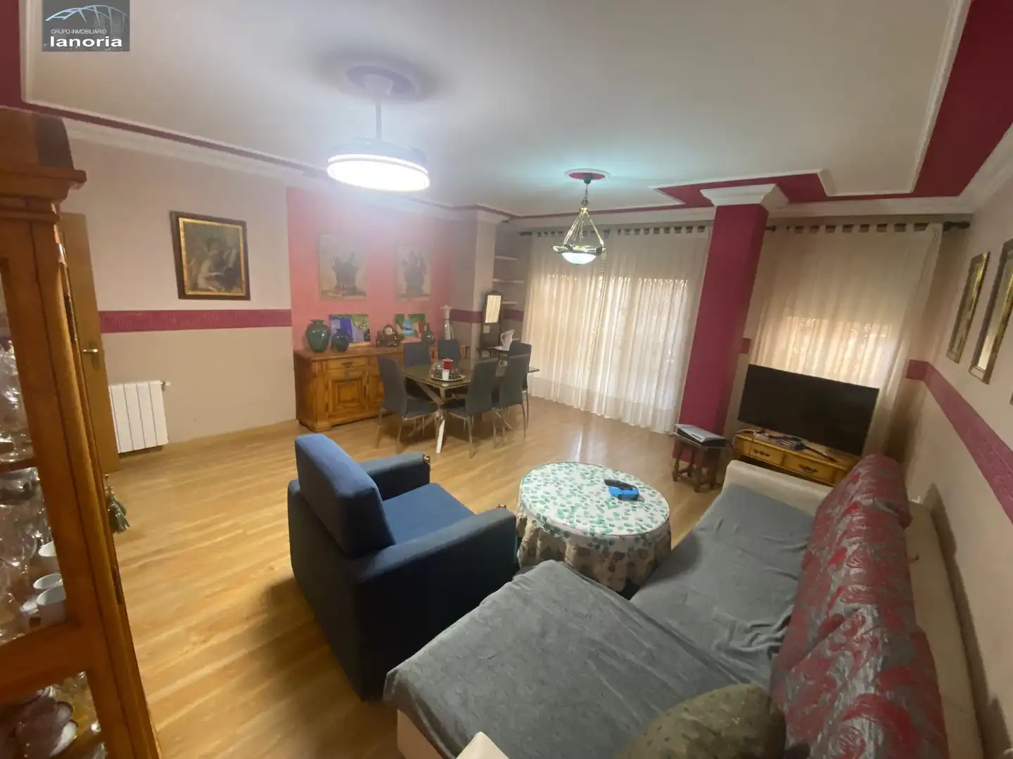 Living room of Flat for sale in  Albacete Capital  with Heating, Terrace and Storage room