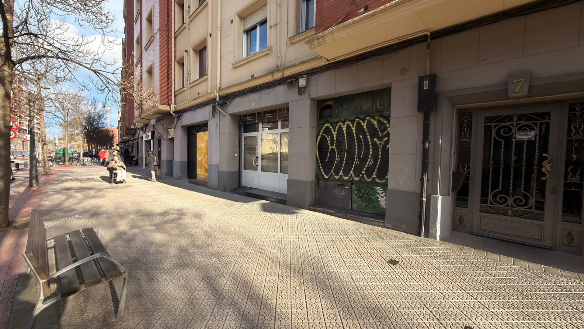 Vista exterior de Piso en venta en Bilbao 