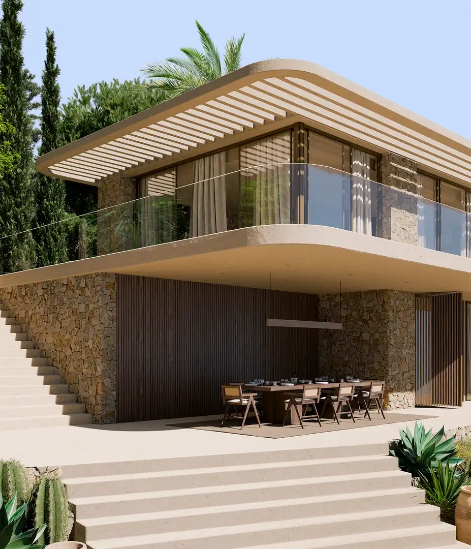Terraza de Casa o chalet en venta en Jávea / Xàbia con Aire acondicionado, Jardín privado y Terraza