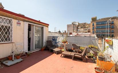 Terrasse von Wohnung zum verkauf in  Barcelona Capital mit Klimaanlage und Terrasse