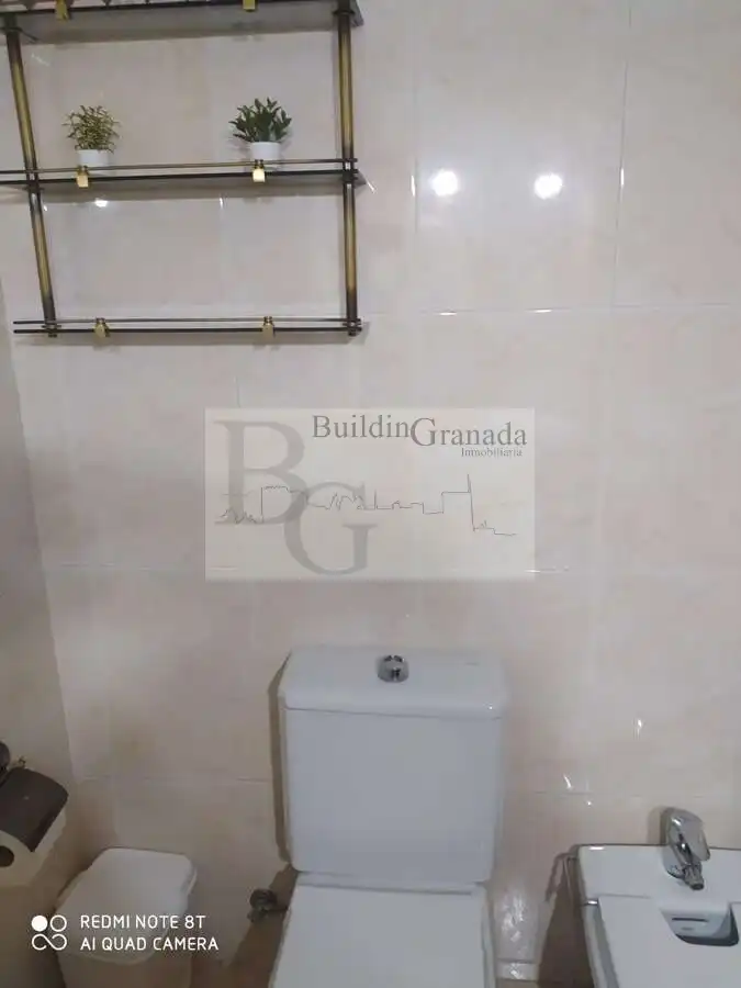 Bathroom of Flat for rent in Granada  with Terrace and Furnished