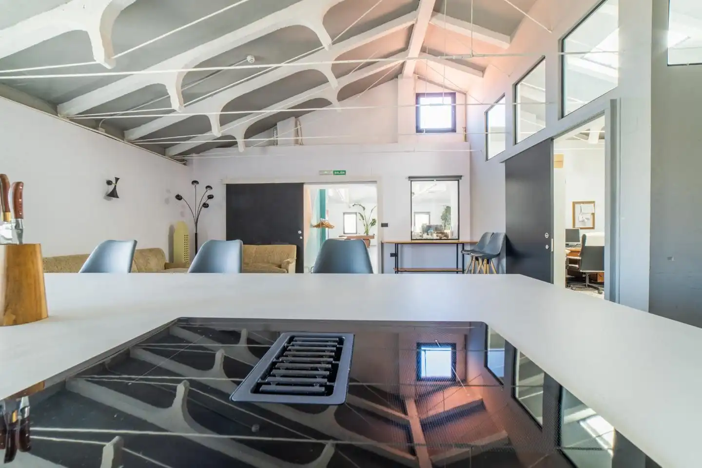 Kitchen of Commercial properties for rent in Madrid