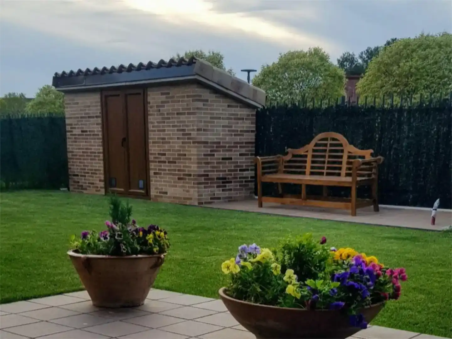 Jardín de Casa o chalet en venta en Galar con Jardín privado, Parquet y Trastero
