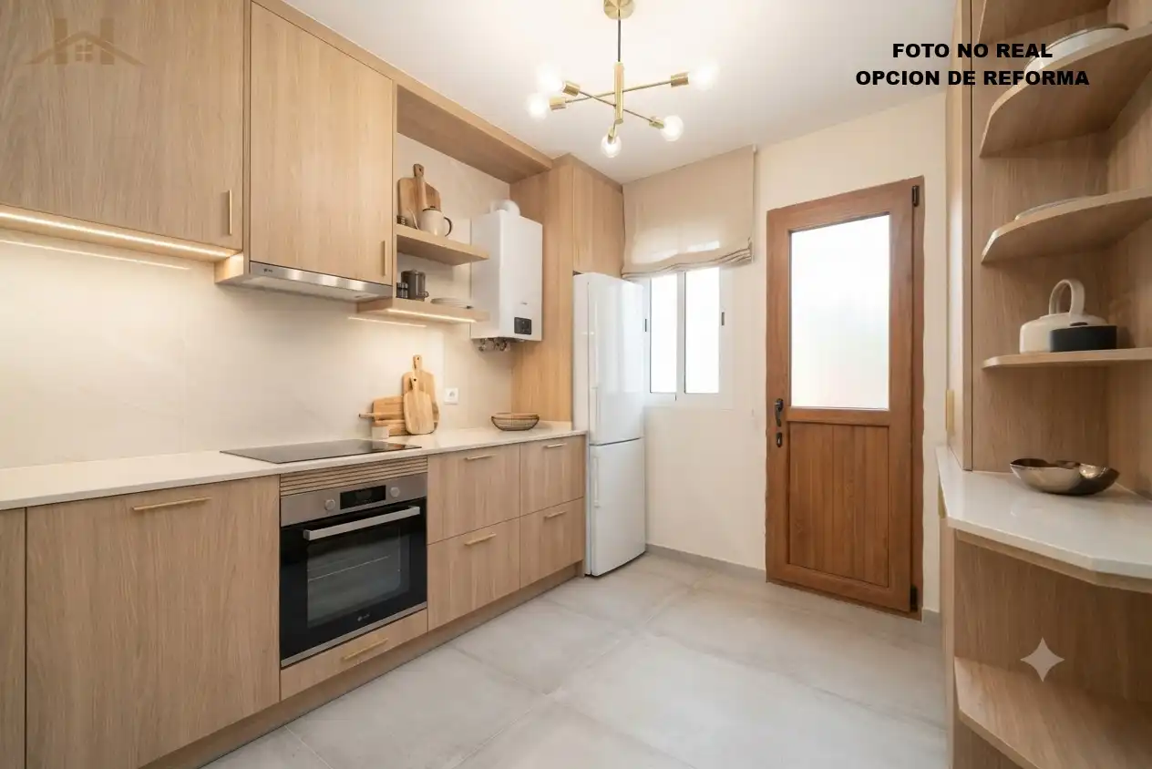 Cocina de Casa o chalet en venta en Casarrubios del Monte con Aire acondicionado, Calefacción y Jardín privado