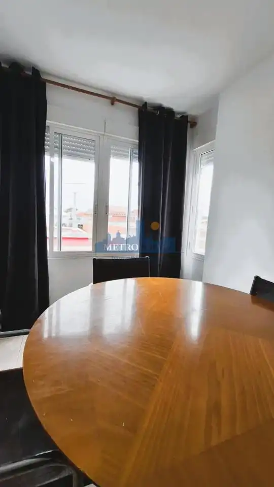Dining room of Flat for rent in Burriana / Borriana  with Furnished