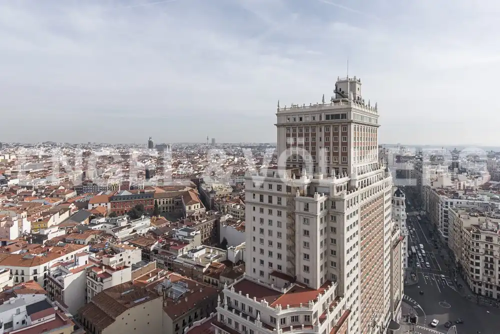 Exterior view of Flat for rent in Madrid  with Heating, Terrace and Balcony