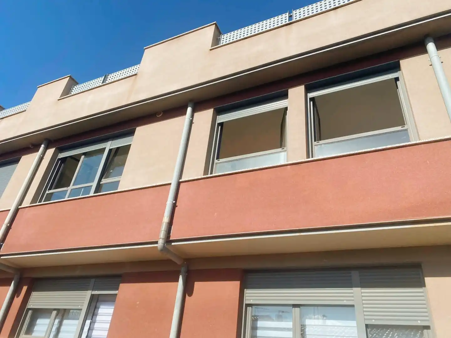 Vista exterior de Piso en venta en Palencia con Calefacción y Trastero