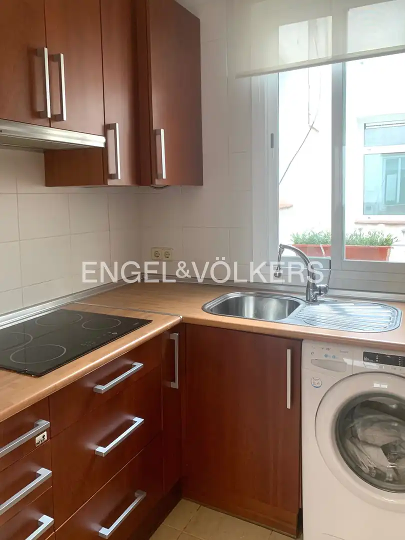 Küche von Wohnung zur Miete in Madrid mit Klimaanlage und Heizung