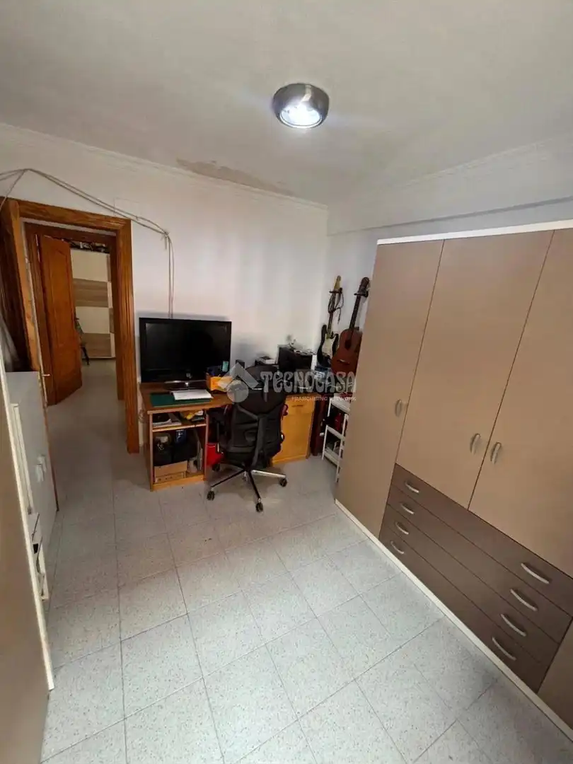 Bedroom of Flat for sale in Málaga