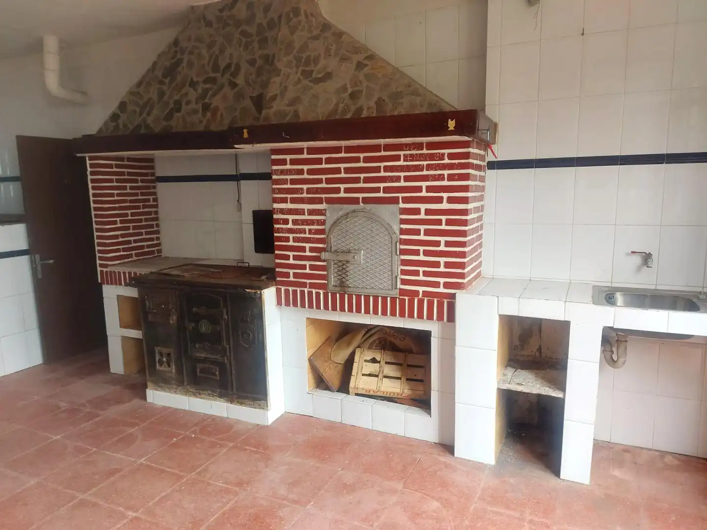 Cocina de Finca rústica en venta en El Rosario con Jardín privado, Terraza y Alarma