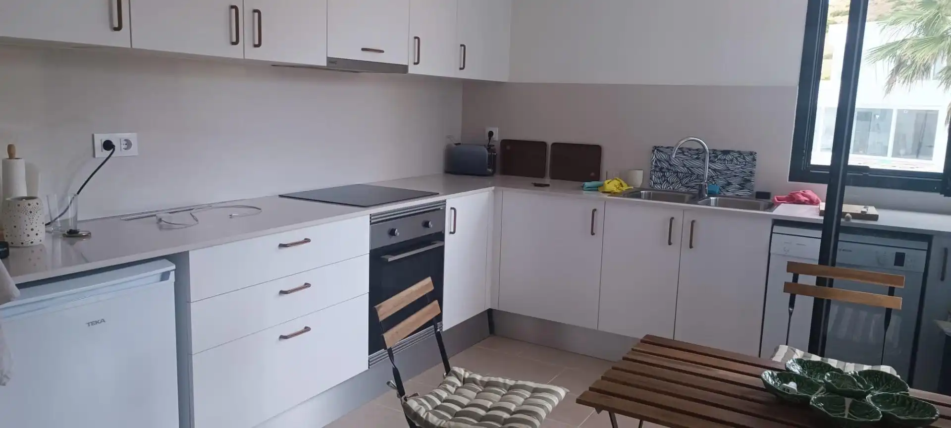 Cocina de Casa adosada en venta en Es Mercadal con Aire acondicionado, Calefacción y Terraza