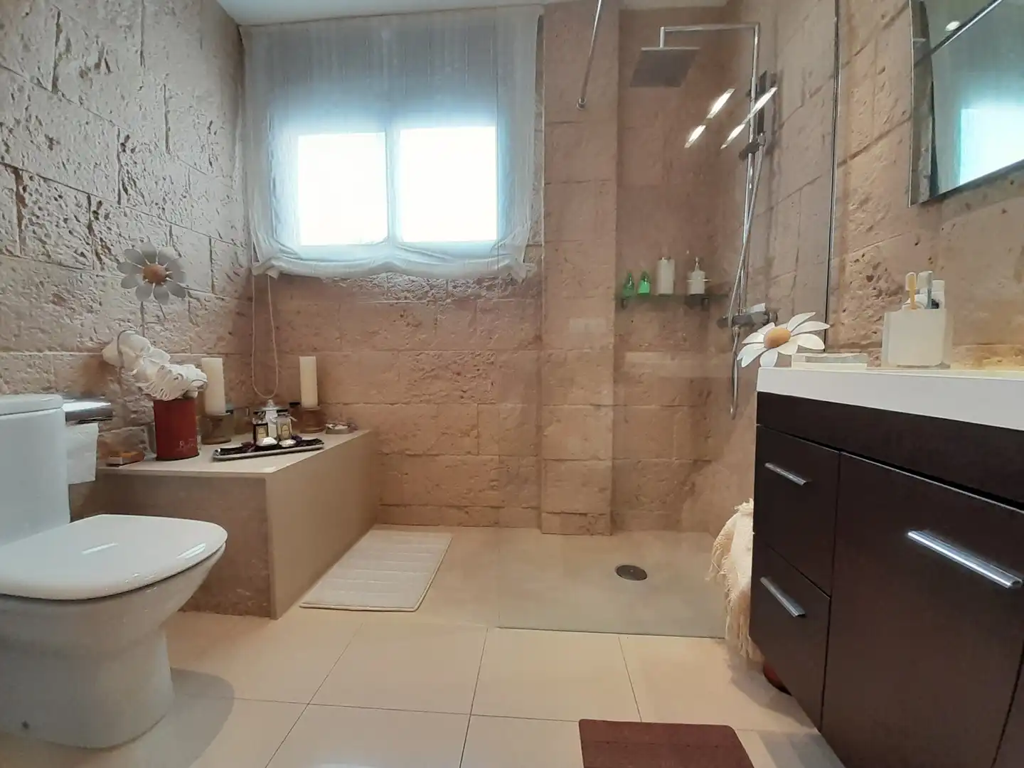 Bathroom of Detached homes for sale in Olot  with Heating, Terrace and Furnished