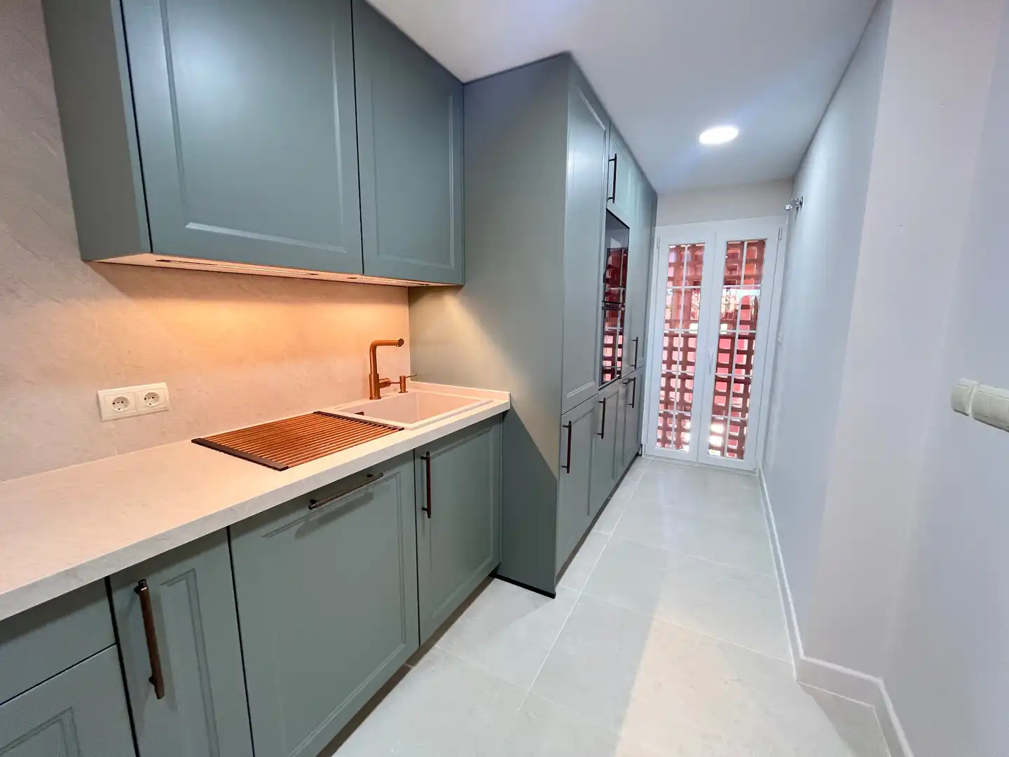 Kitchen of Attic for rent in Marbella  with Air Conditioner, Heating and Terrace