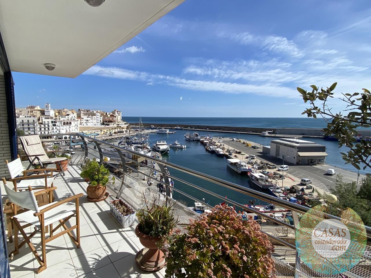 Terrace of Attic for sale in L'Ametlla de Mar   with Air Conditioner and Storage room