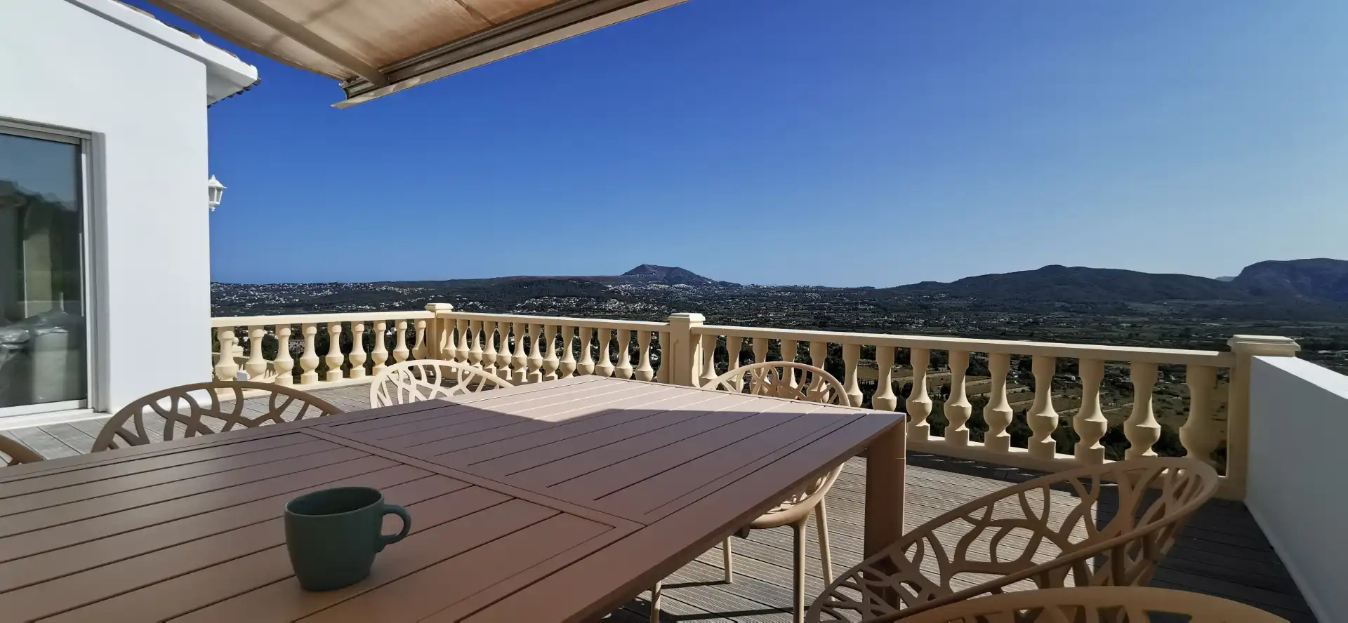 Terraza de Casa o chalet en venta en Jávea / Xàbia con Aire acondicionado, Calefacción y Jardín privado