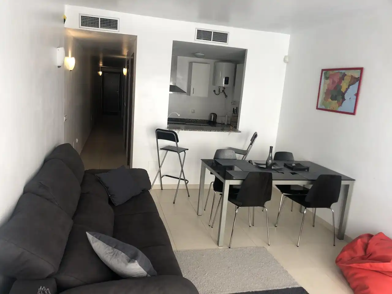 Living room of Apartments for rent in Cuevas del Almanzora  with Air Conditioner, Terrace and Furnished