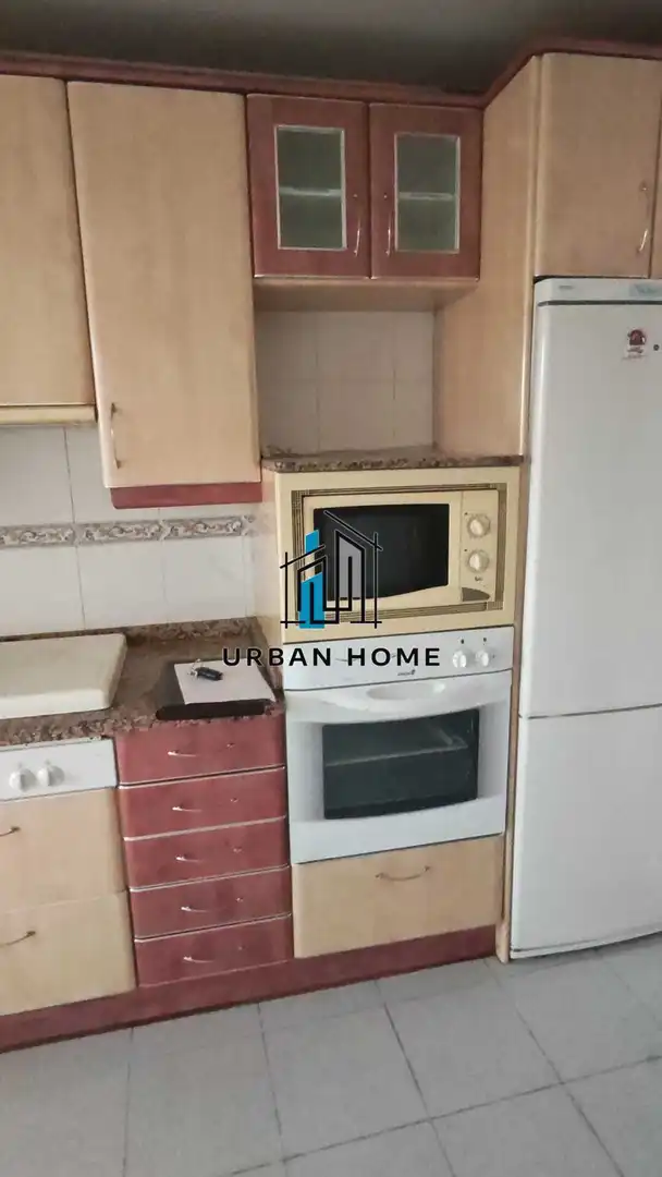 Kitchen of Flat for sale in San Andrés del Rabanedo  with Heating, Terrace and Storage room