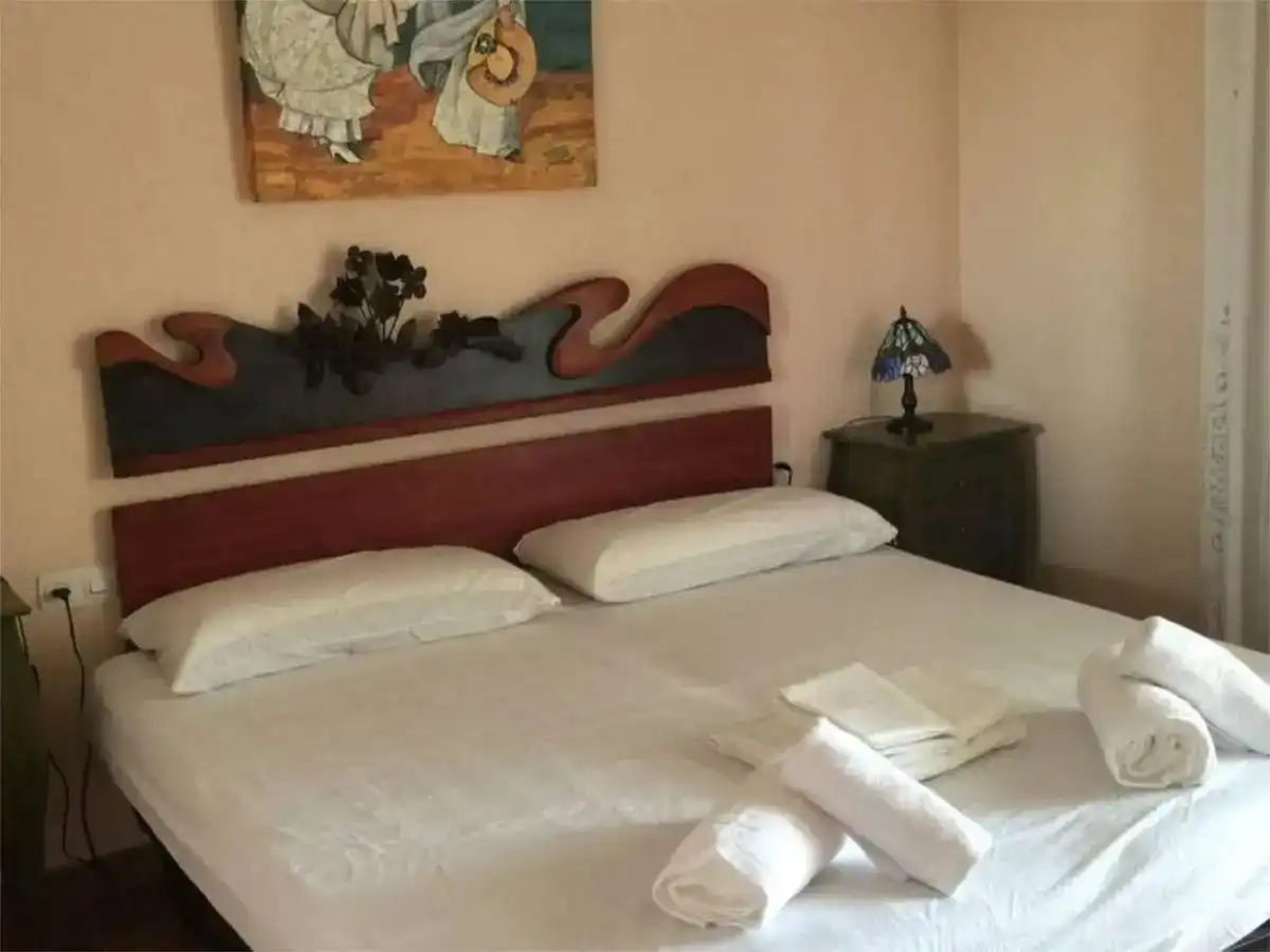 Bedroom of Flat for rent in Tarragona  with Air Conditioner, Private garden and Swimming Pool
