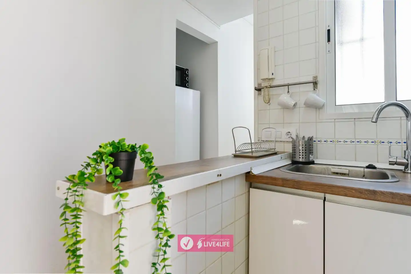 Cocina de Ático de alquiler en Sevilla con Aire acondicionado, Terraza y Amueblado