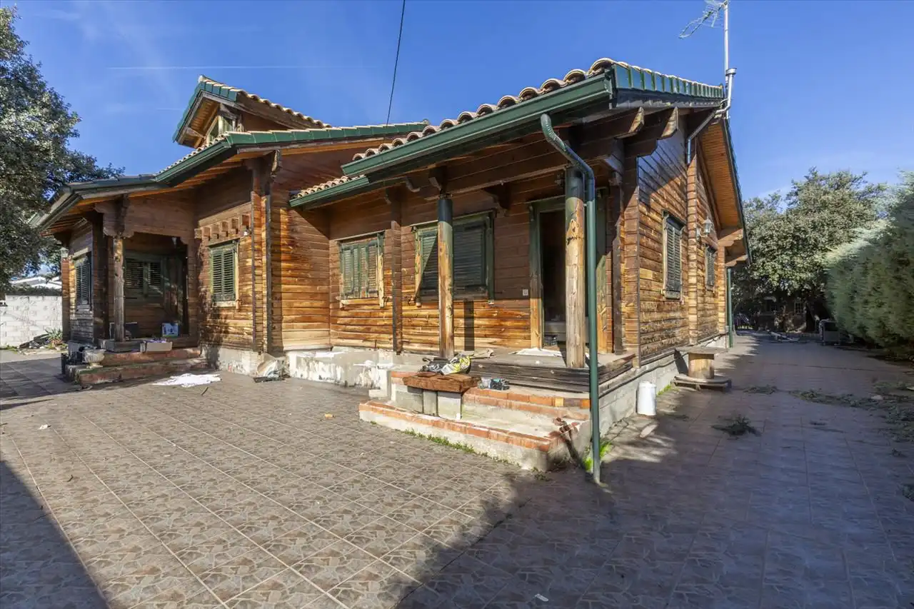 Exterior view of Houses for sale in Nuevo Baztán  with Heating, Private garden and Storage room
