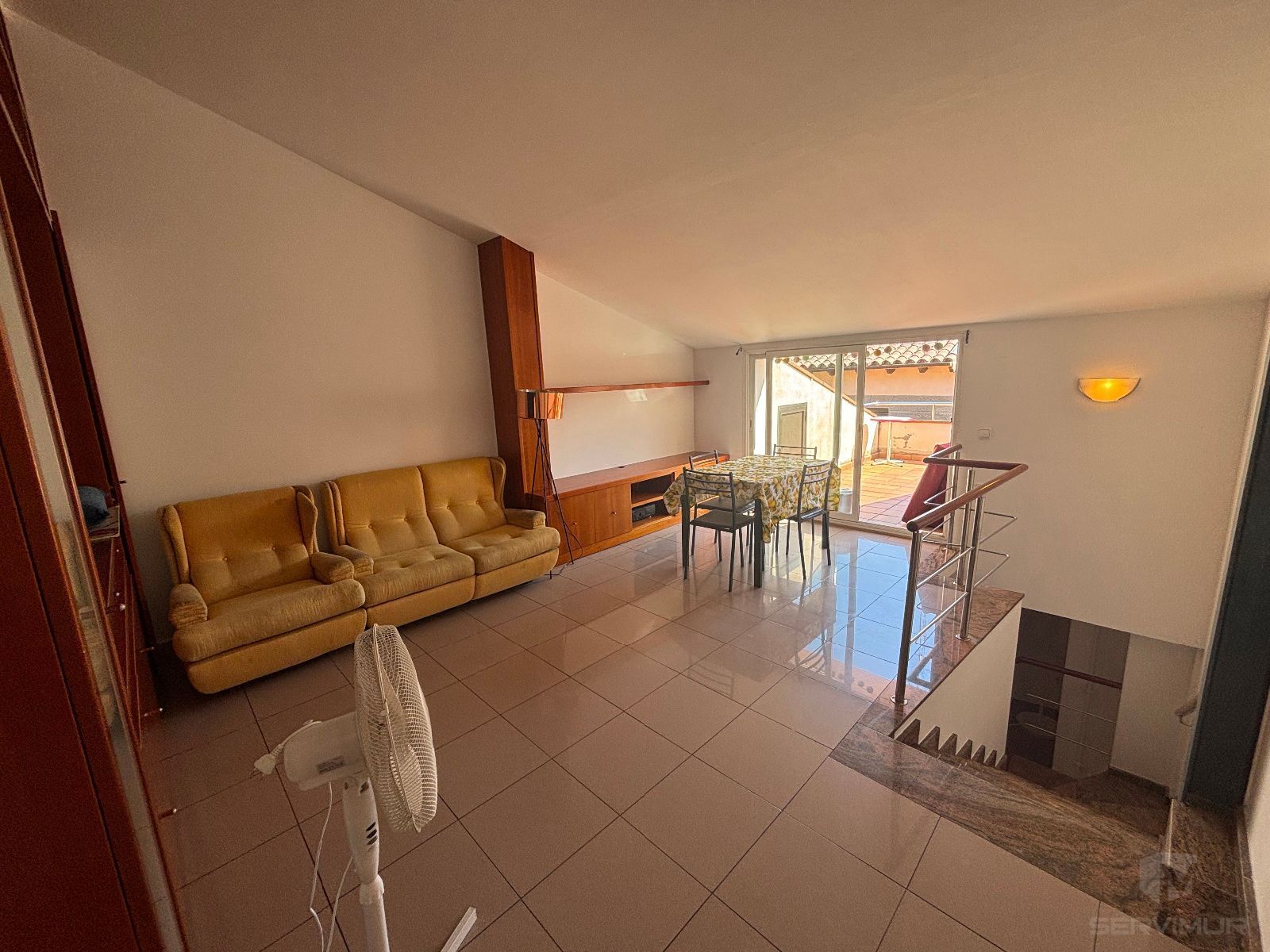 Living room of Duplex to rent in Población de Arroyo