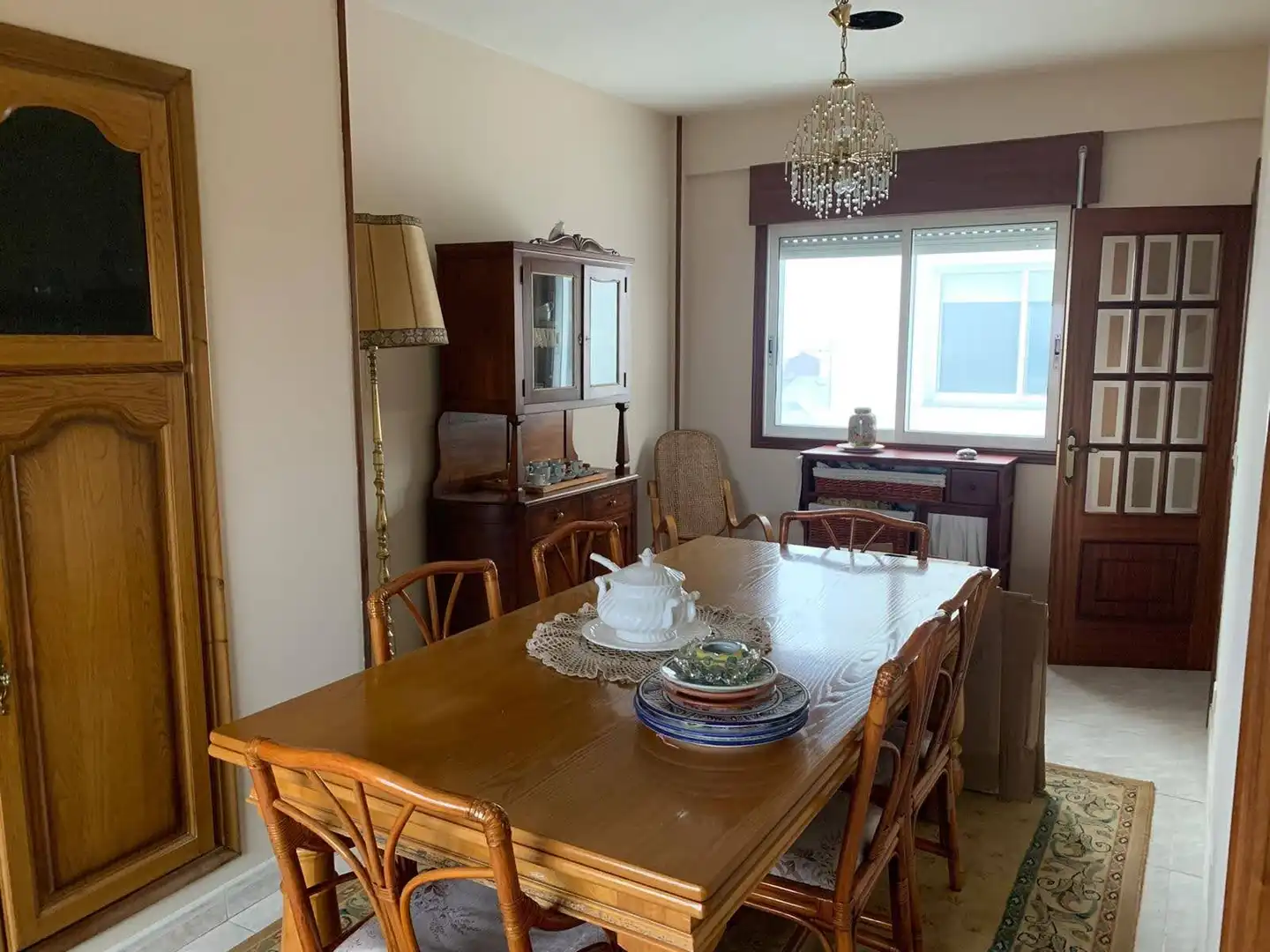 Dining room of Duplexes for sale in Vilalba  with Heating, Parquet flooring and Terrace