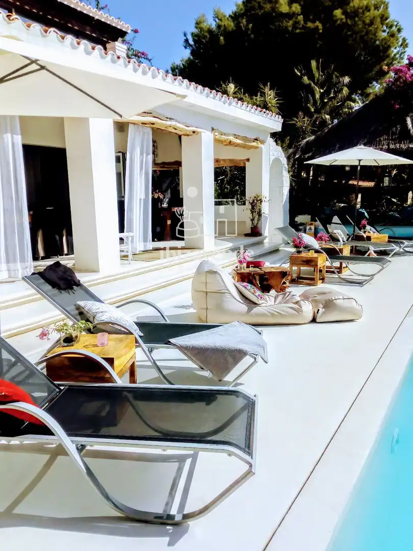 Terrace of Houses for sale in Santa Eulària des Riu  with Air Conditioner, Private garden and Terrace