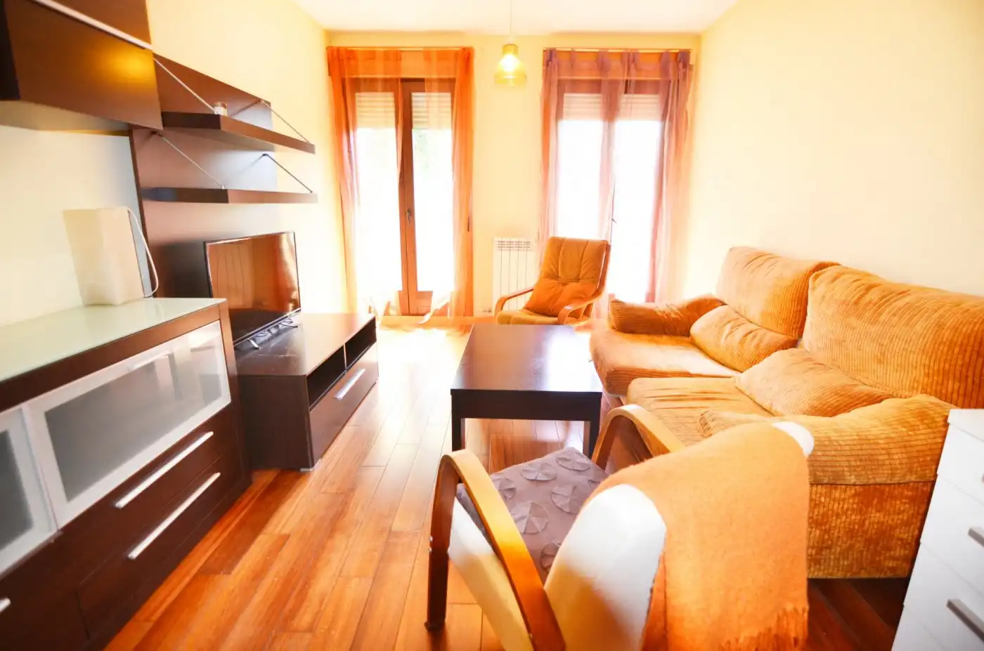 Sala de estar de Piso de alquiler en Salamanca con Calefacción y Amueblado