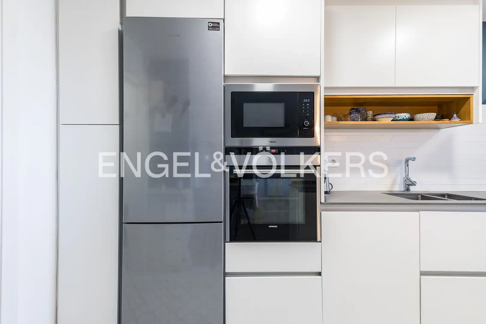 Cocina de Ático en venta en Sant Joan Despí con Aire acondicionado, Calefacción y Parquet