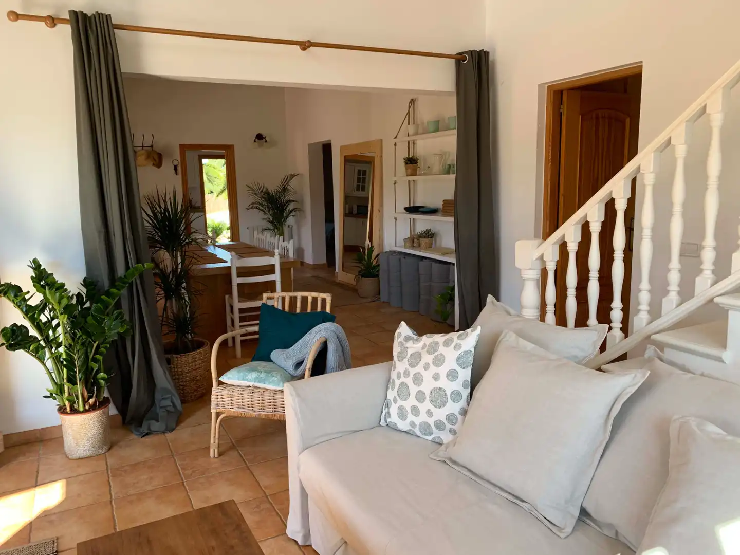 Sala d'estar de Casa o xalet en venda en Formentera amb Aire condicionat, Calefacció i Jardí privat