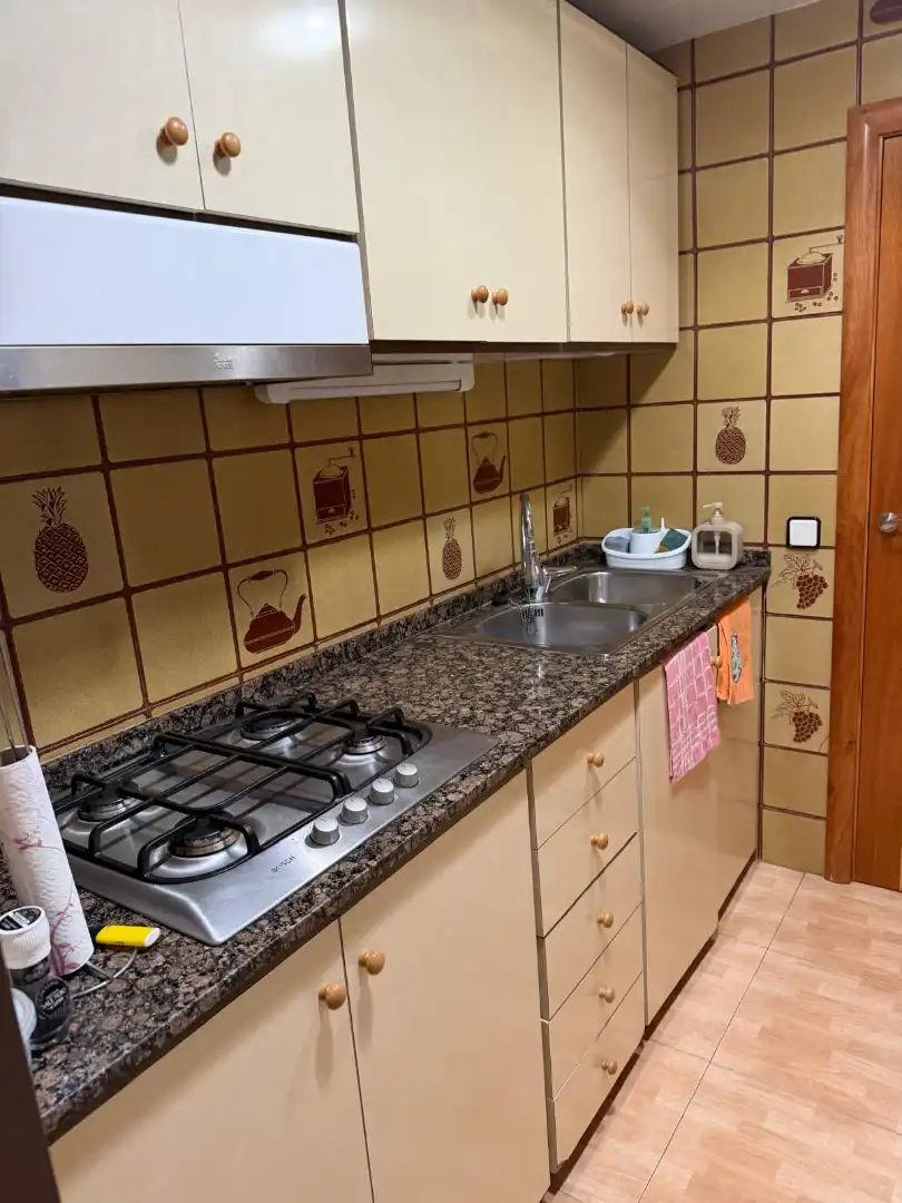 Cocina de Piso en venta en Badalona con Aire acondicionado, Calefacción y Parquet