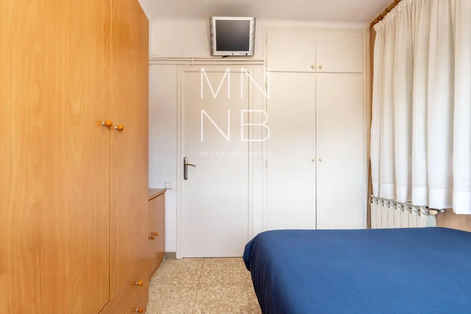 Bedroom of Flat for sale in Sant Andreu de Llavaneres  with Heating, Terrace and Furnished