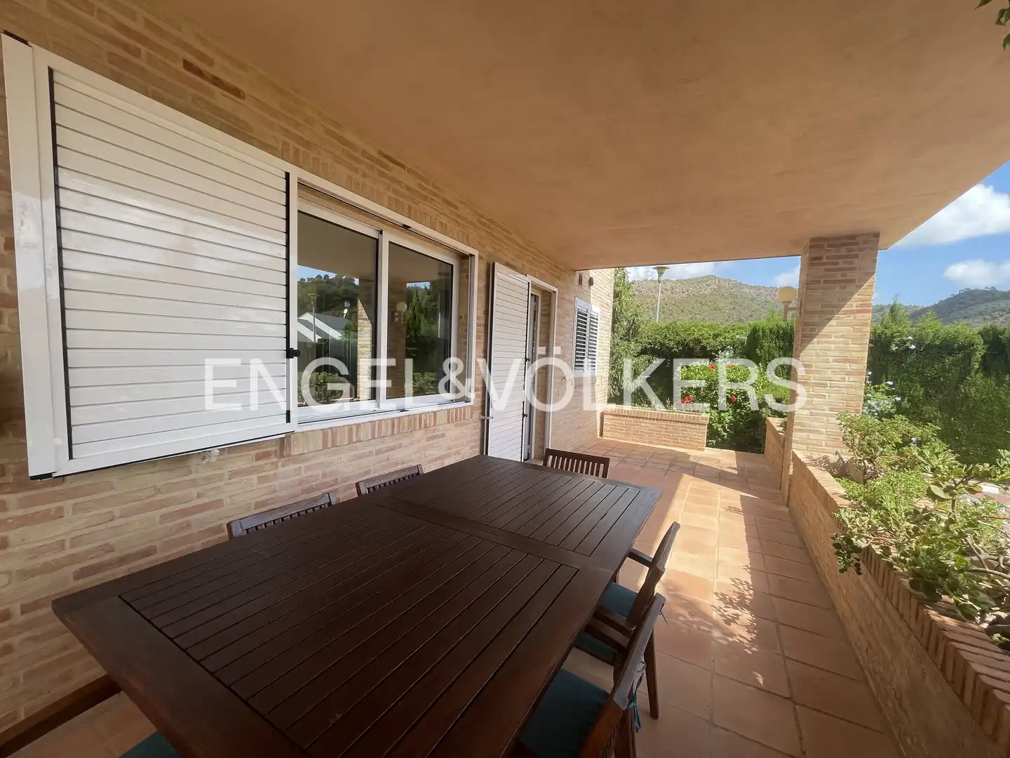 Terraza de Casa o chalet de alquiler en Puçol con Aire acondicionado, Calefacción y Jardín privado