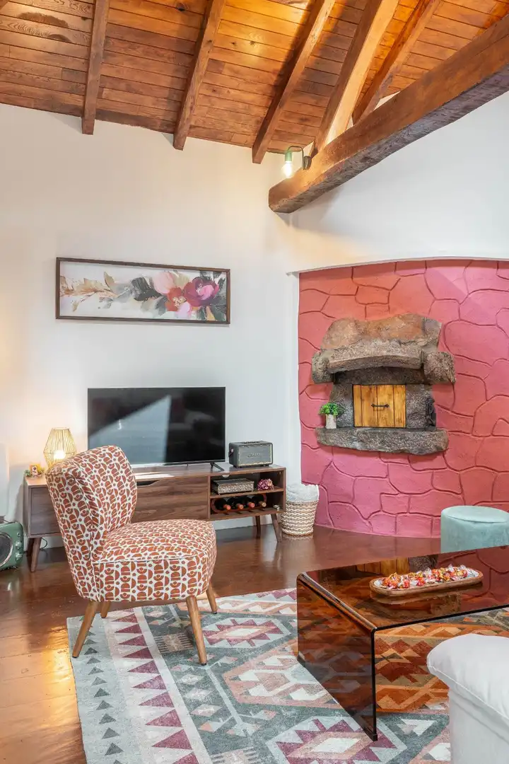 Sala de estar de Casa o chalet en venta en Somiedo con Aire acondicionado, Calefacción y Terraza