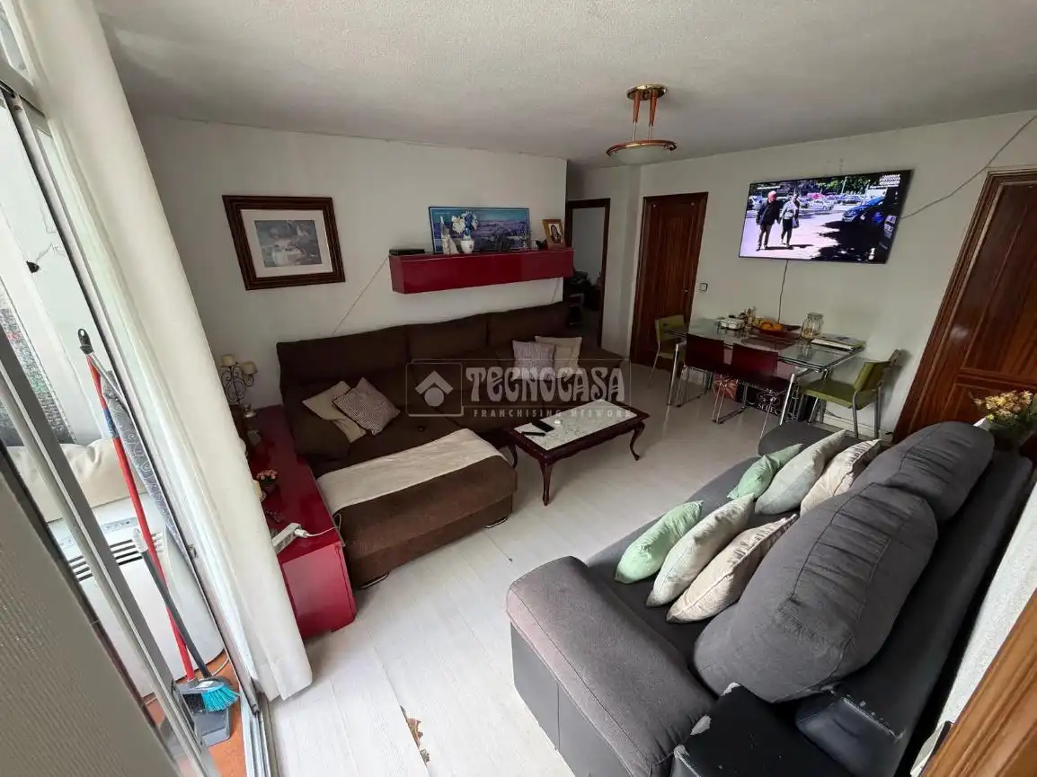Sala de estar de Piso en venta en Madrid