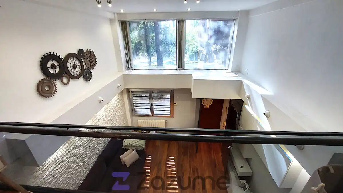 Sala de estar de Loft de alquiler en Madrid con Calefacción, Amueblado y Horno