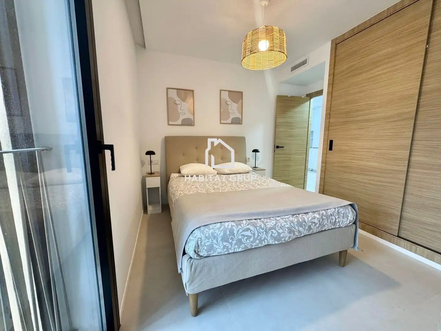 Bedroom of Flat for rent in Sant Antoni de Portmany  with Air Conditioner, Heating and Terrace
