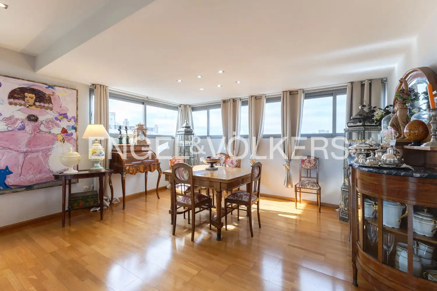 Comedor de Ático en venta en Valencia con Aire acondicionado, Calefacción y Jardín privado