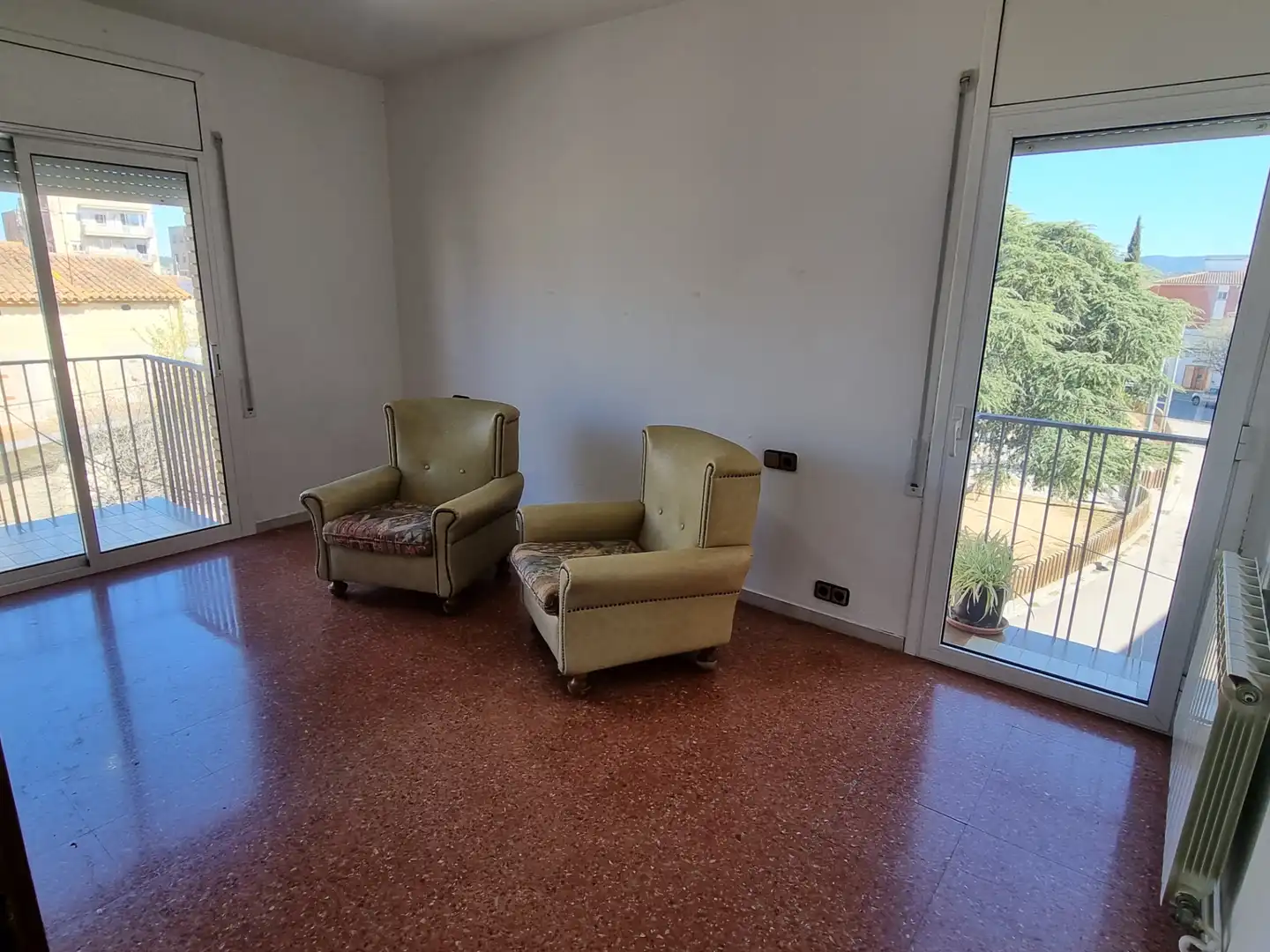 Sala d'estar de Pis en venda en Salt