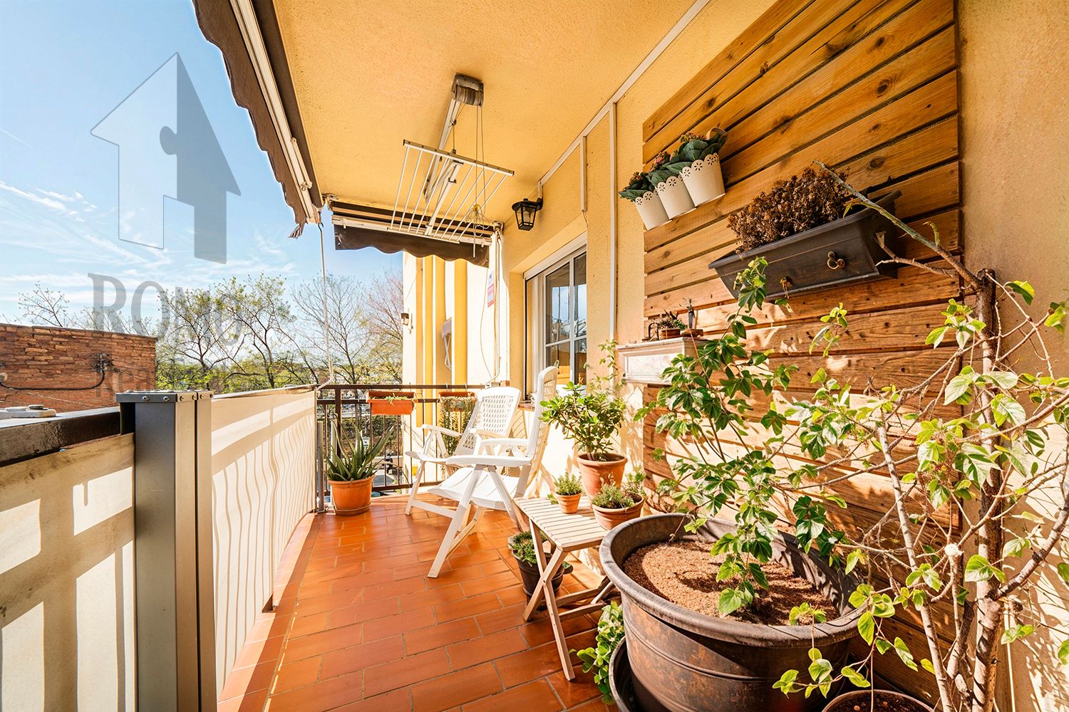 Balcony of Flat for sale in Polinyà  with Air Conditioner and Terrace