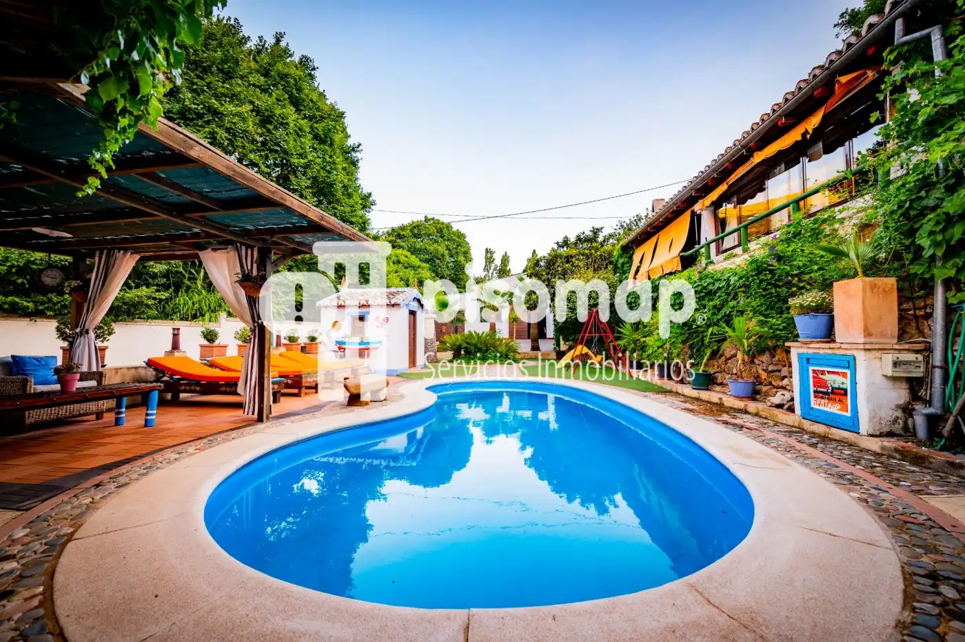 Vista exterior de Finca rústica en venda en Antequera amb Calefacció, Jardí privat i Terrassa
