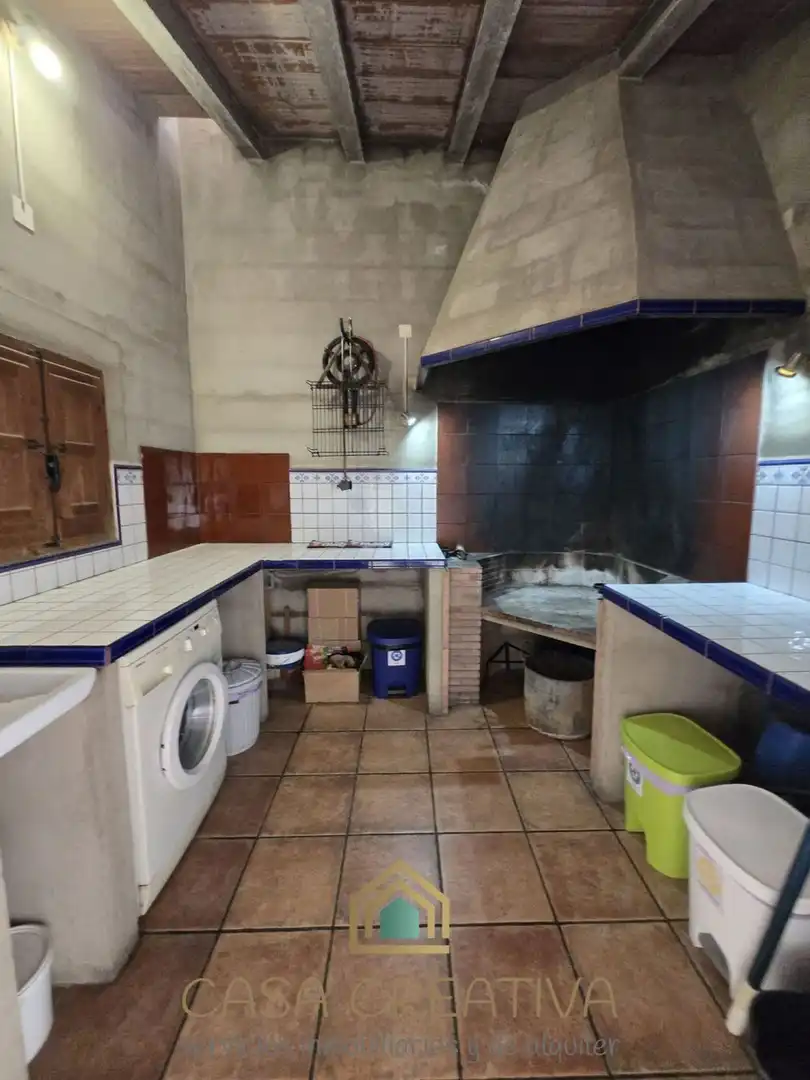Cocina de Casa o chalet en venta en Chella con Aire acondicionado, Jardín privado y Amueblado
