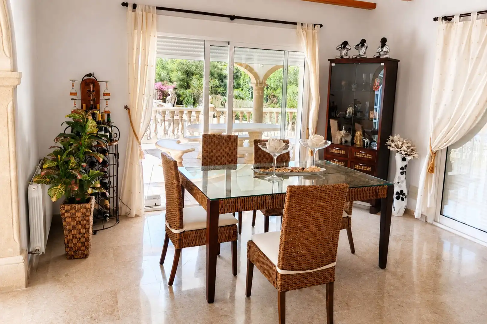 Comedor de Casa o chalet en venta en Jávea / Xàbia con Aire acondicionado, Calefacción y Jardín privado