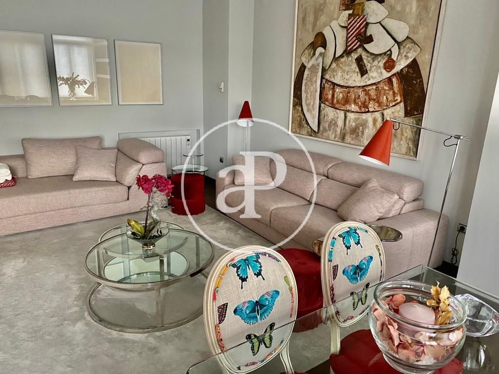 Living room of Flat for sale in  Valencia Capital  with Air Conditioner, Heating and Storage room