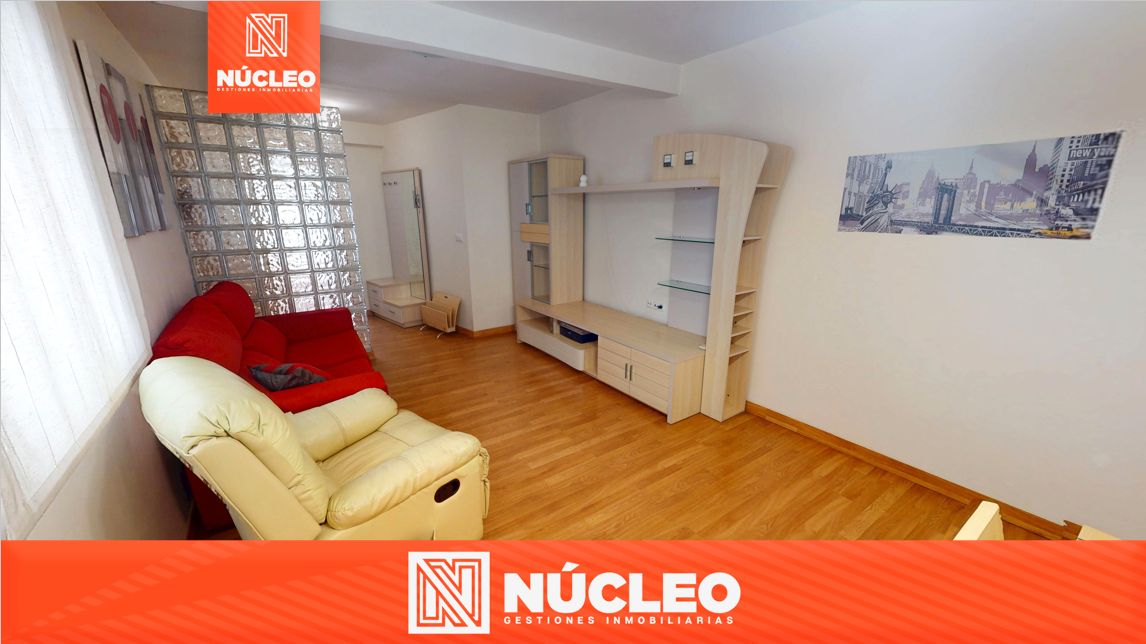 Living room of Flat for sale in Alicante / Alacant  with Air Conditioner, Heating and Parquet flooring