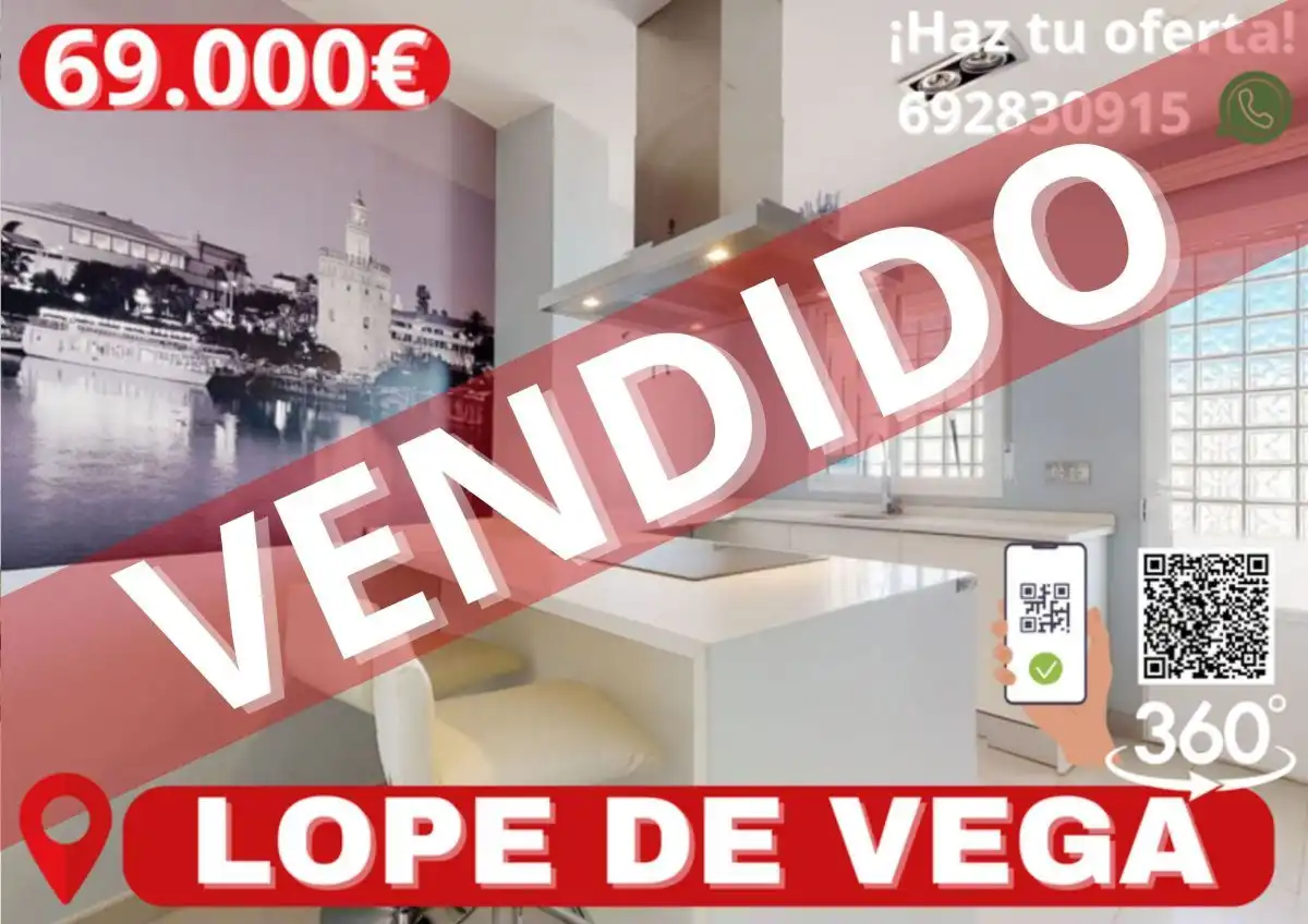 Cocina de Apartamento en venta en Villafranca de los Barros con Aire acondicionado, Trastero y Balcón