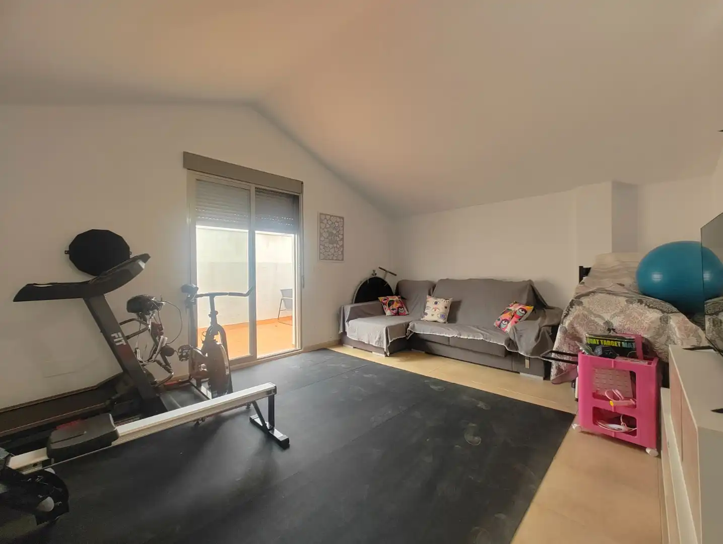 Sala de estar de Ático en venta en Las Torres de Cotillas con Aire acondicionado, Calefacción y Terraza
